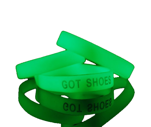 glow in the dark silicone bracelets custom