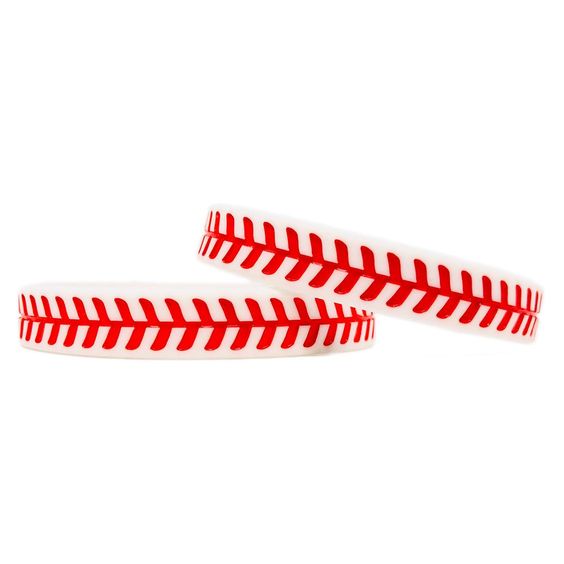 Baseball Silicone Bracelets