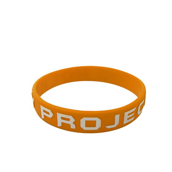 silicone wristband embossed print 17