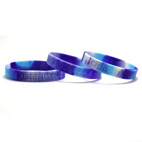 Swirled Wristbands With a Message  TheWristbandFactorycom