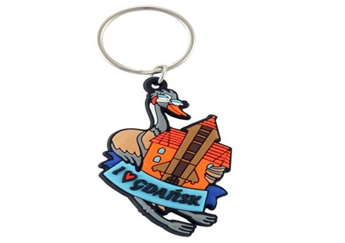 PVC Rubber Keychain