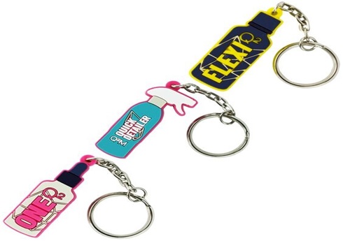 Custom PVC Rubber Keychains TOPONE ACCESSORIES LIMITED