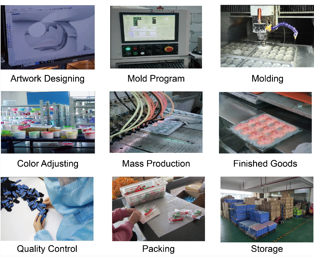 Production Process Of Custom Rubber Keychains