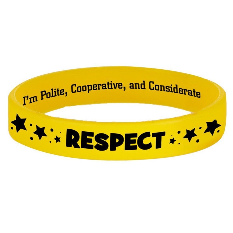 Anti Bullying Silicone Bracelets