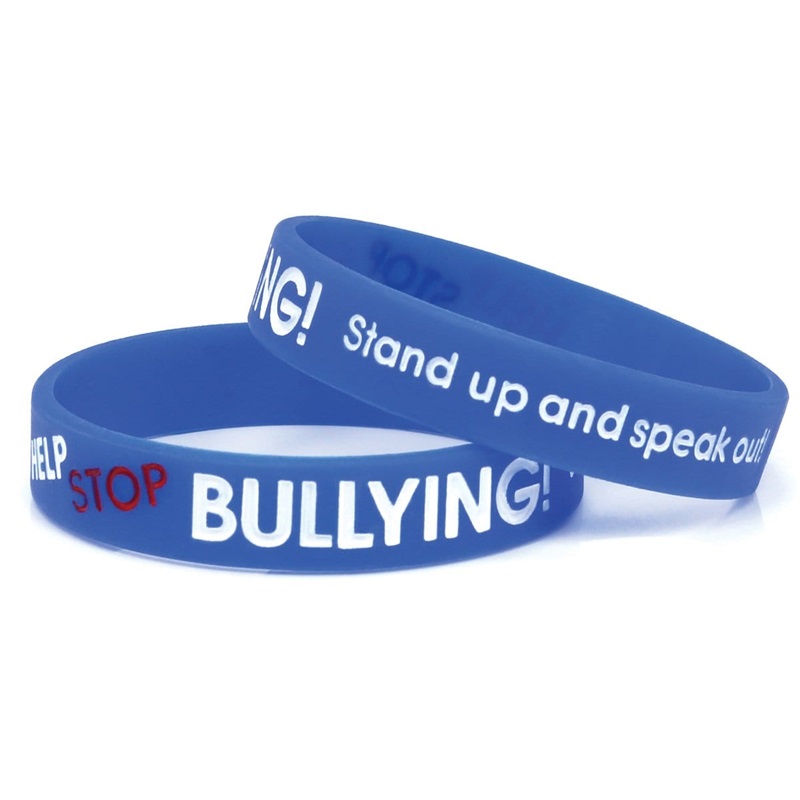 Anti Bully Rubber Bracelets