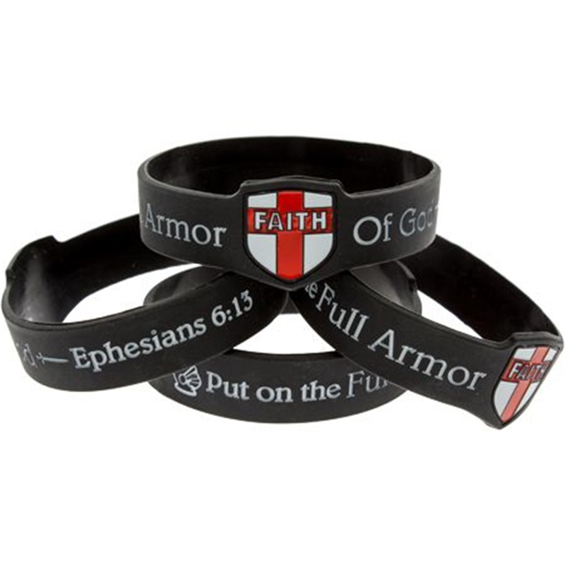 armor of god silicone bracelets 1