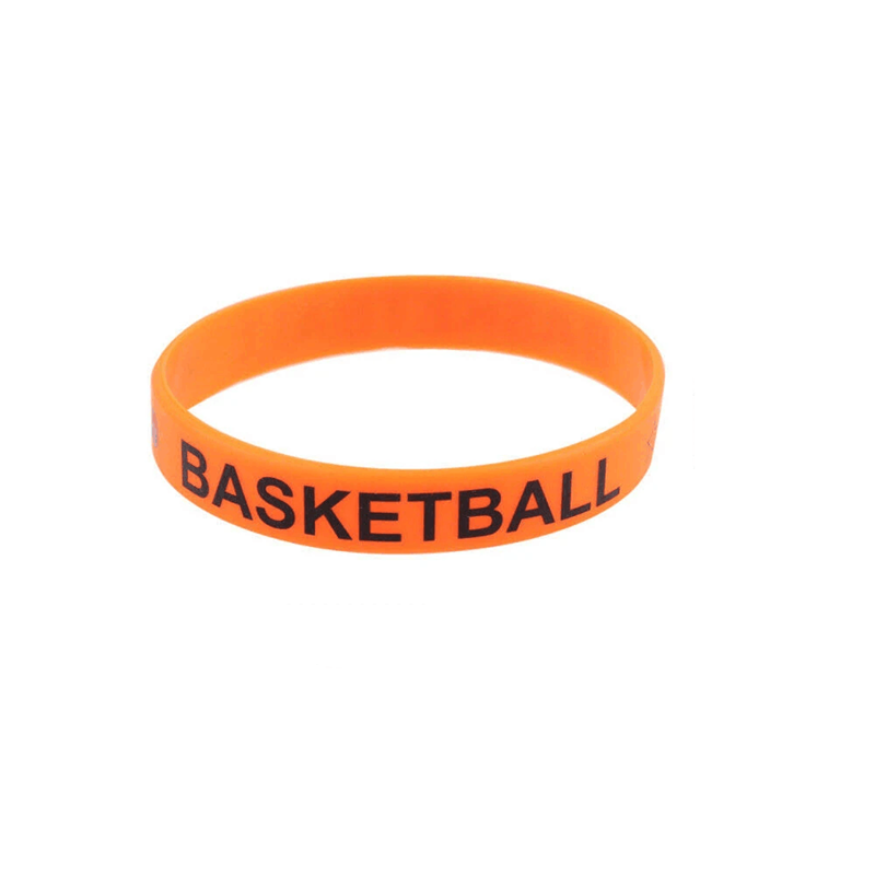 Basketball Rubber Wristbands