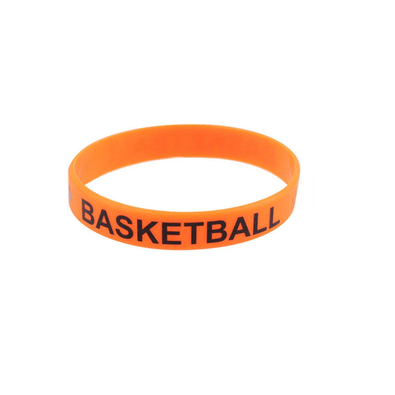 basketball silicone bracelete supplier