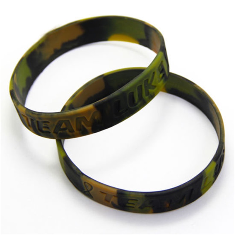 Military Rubber Bracelets Wristbands