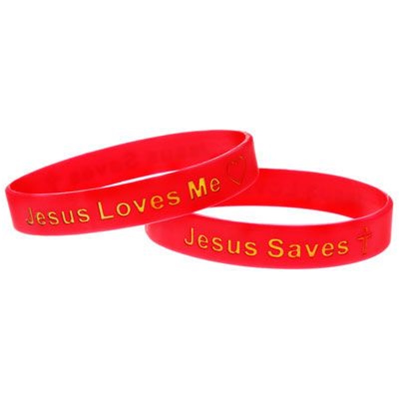 religious rubber bracelets