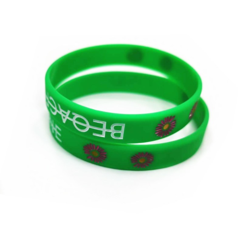 green silicone bracelets 2