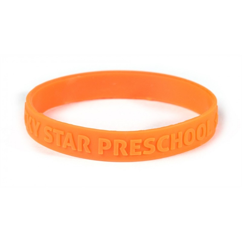 orange silicone bracelets 11