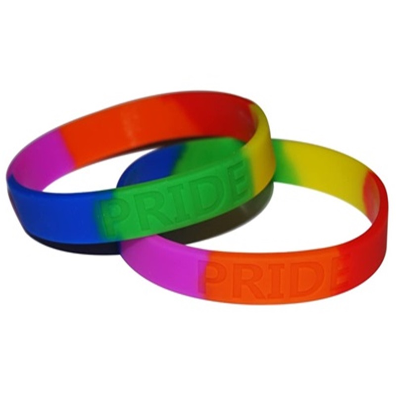 rainbow wristbands bulk