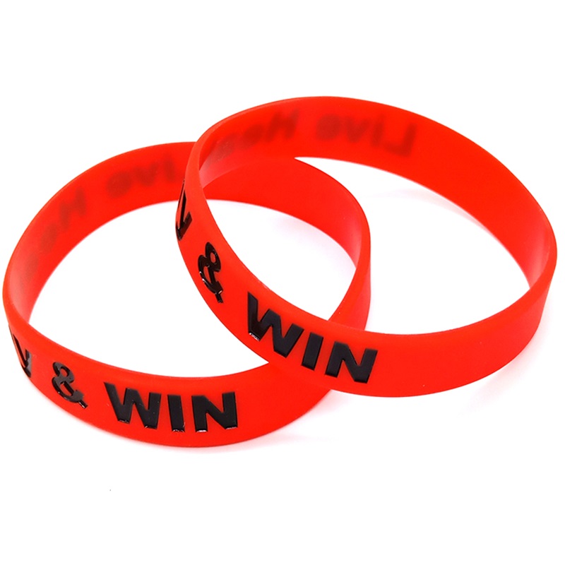Red Rubber Wristbands