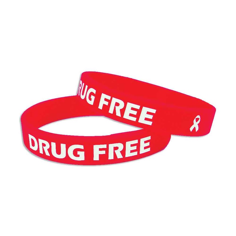 red rubber band bracelets