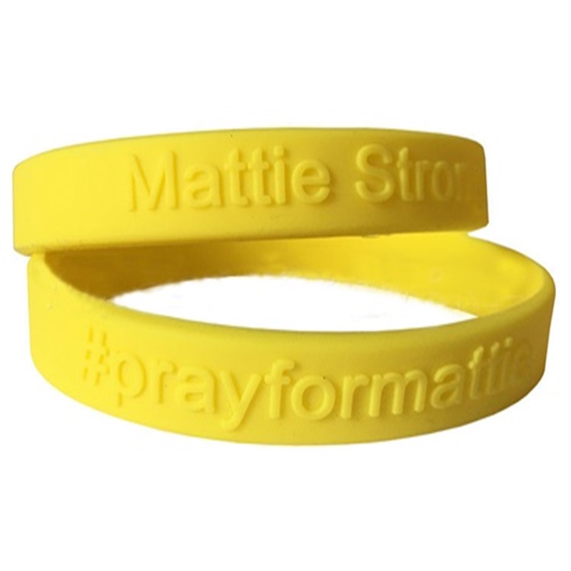 Yellow Silicone Wristbands