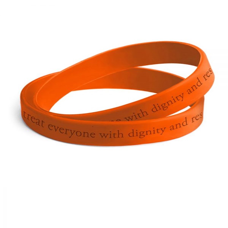 anti bullying silicone bracelets