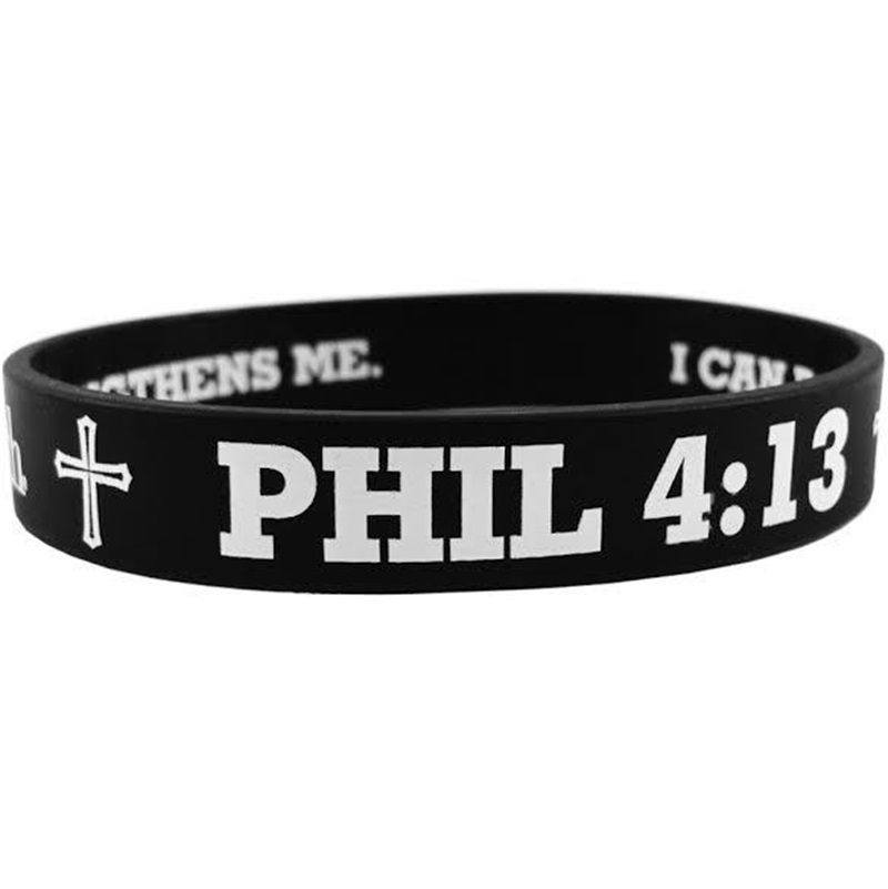 rubber bracelets with bible verses