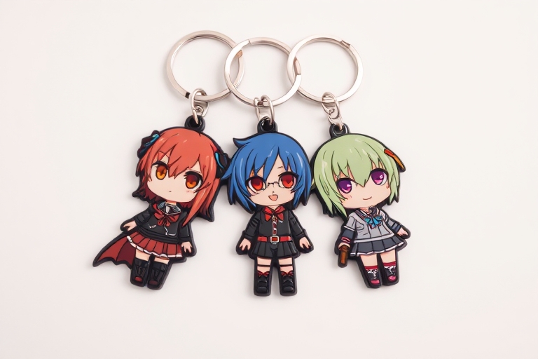 personalized pvc keychains