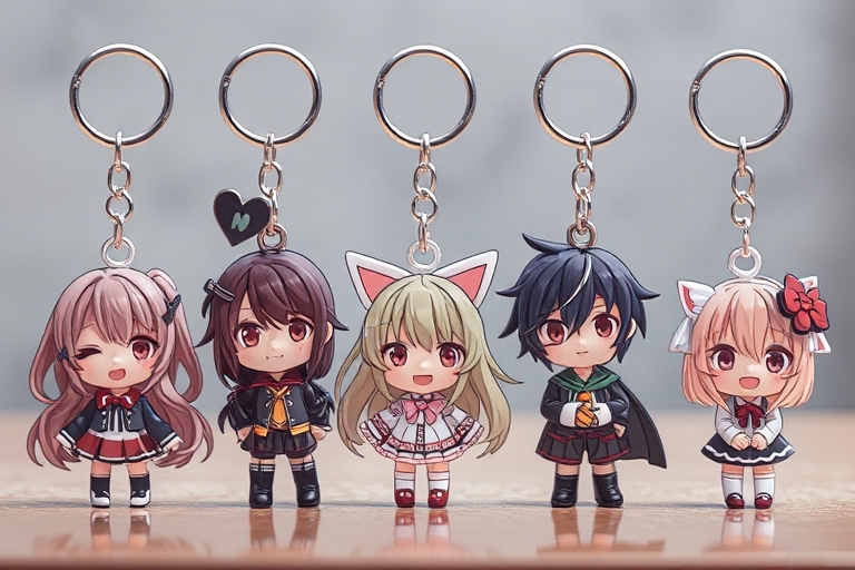 bulk acrylic keychains