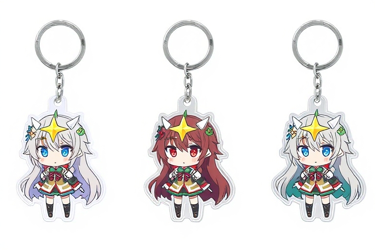 custom acrylic keychains bulk