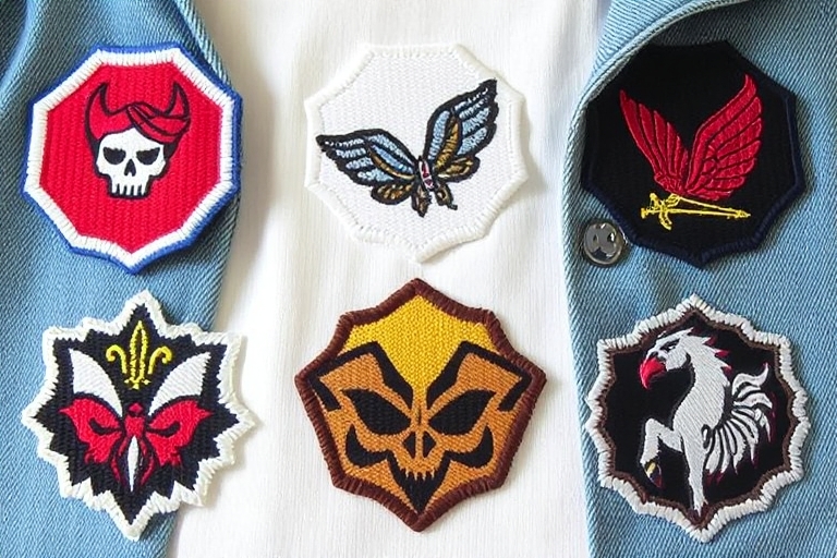Embroidered Patches for Clothes